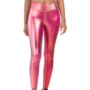 Pheel Metallic Foil Spirit Legging Pink Ombre